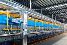 力泰品牌承建越南最大瓷片生产线在清化投产验收